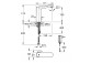 Смеситель электронная Grohe Eurosmart Cosmopolitan E 1/2", размер L, хром- sanitbuy.pl