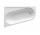 Ванна угловая Ravak Chrome 170x105 cm, вариант левосторонний, акриловая - белая