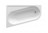 Ванна угловая правая Ravak Chrome 160x105 cm акриловая, snowwhite