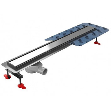 Линейный канал Wiper New Premium Revers с манжетой, 80 cm, сифон drop 35 - szlif