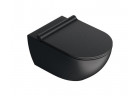 Набор Catalano Sfera раковина wc подвесной 55 cm + крышка с микролифтом + mocowania - чёрный мат.
