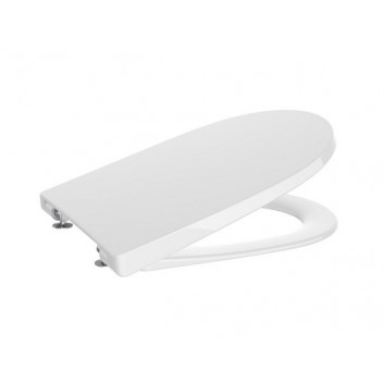 Сидение для туалета с микролифтом Compacto Roca Ona, Supralit, белый