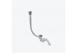Сифон для ванны z переливом, EXCELLENT Moli - хром 