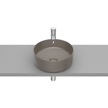 Накладная раковина 37x37cm Roca Inspira Round круглая белая