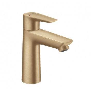 Смеситель для раковины Hansgrohe Talis Select E, высота 162mm без сливного набора, чёрный мат.