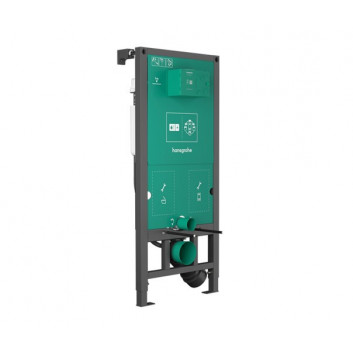 Смывная клавиша Hansgrohe iFrame Element E - бронзовое напыление