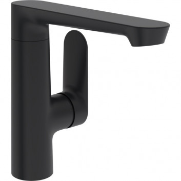 Смеситель для раковины HansaGenesis с боковым рычагом mieszacza, напольный, однорычажный - хром