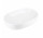 Накладная раковина Corsan Olvena овальная 60x40x15 cm с заглушкой klik-klak белыйm