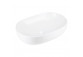 Накладная раковина Corsan Olvena овальная 60x40x15 cm с заглушкой klik-klak белыйm