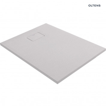 Oltens Bergytan поддон прямоугольный 100x80 cm RockSurface - чёрный 