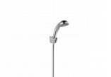Душевой гарнитур Ravak 902.00 zawierający шланг, płaską słuchawkę i wspornik - хром