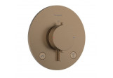 Смеситель термостатическая Hansgrohe Ecostat Comfort S, do 2 odbiorników, скрытая - бронзовое напыление