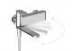Смеситель для ванны Ravak 10 настенная, хром