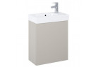 Раковина Roca Mini-N z szafką wiszącą 45x24 cm (bez syfonu) - fume мат. 