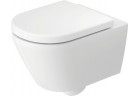 Раковина WC подвесной Duravit D-Code 37x54 cm, монтаж ukryty, bezkołnierzowa, перелив горизонтальный - белая