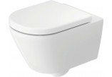 Раковина WC подвесной Duravit D-Code, 54x35,5 cm HygieneGlaze, с полкой - белая