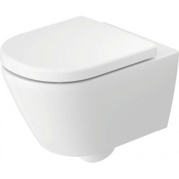 Раковина WC подвесной Duravit D-Code, 54x35,5 cm HygieneGlaze, с полкой - белая