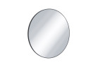 Зеркало для ванной комнаты Excellent Virro okrągłe 80 cm, настенное - чёрный мат.