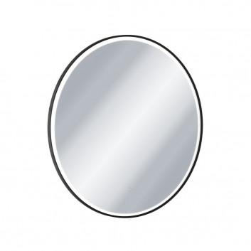 Зеркало прямоугольные Excellent Revia, настенное, 100x50cm, чёрный мат.