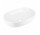 Накладная раковина Corsan Olvena овальная 60x42,5x14,5 cm без пробки - белая