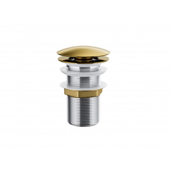 Смеситель для раковины Corsan Lugo высокая - золотой глянец