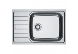 Zlewozmywak Franke Eurostar ETL 611-58 для панелей, jednokomorowy,нержавеющая сталь len