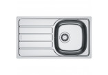 Zlewozmywak Franke Spark SKL 611-62/44 для панелей, jednokomorowy z ociekaczem - нержавеющая сталь len