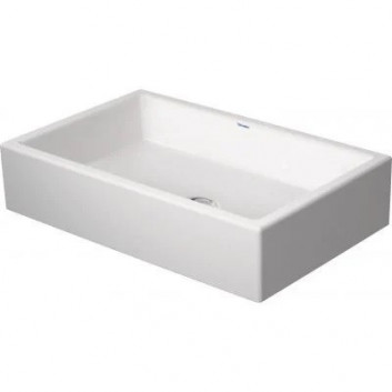Раковина с тумбой малая Duravit Vero Air, 50x25cm, отверстие под смеситель с правой stronie, без перелива, белая