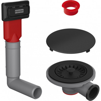 Ukryty перелив, Franke Color Line - Чёрный мат. 