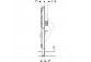 Стеллаж Geberit Duofix для писсуара универсальный, dla armatury ukrytej, H112-130