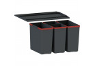 Sortownik odpadów Franke Easy Sort 600-2-2, с крышкой, z 4 pojemnikiami