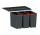 Sortownik odpadów Franke Easy Sort 600-2-2, с крышкой, z 4 pojemnikiami