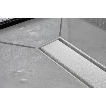 Линейный канал Hansgrohe RainDrain Match, 70 cm, с инсталляцией o regulowanej wysokości - хром