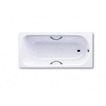 Ванна стальная Kaldewei Saniform Plus 362-1 160x70 cm, z powierzchnią uszlachetnioną - альпийский белый