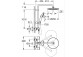 Душевая система Grohe Tempesta Cosmopolitan System 250, настенный, смеситель термостатическая, 2 выходы wody, хром