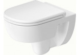 Раковина WC подвесной Duravit D-Code 37x54 cm, монтаж ukryty, bezkołnierzowa, перелив горизонтальный - белая