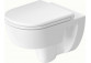 Раковина WC подвесной Duravit D-Code 37x54 cm, монтаж ukryty, bezkołnierzowa, перелив горизонтальный - белая