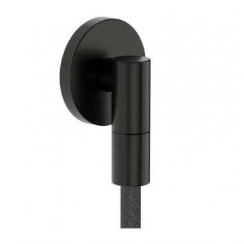 Шланговое подсоединение Hansgrohe FixFit S с рычагом - бронзовое напыление