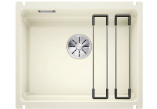 Zlewozmywak керамический Blanco Etagon 500-U 54x45,6 cm jednokomorowy, Керамика PuraPlus с заглушкой InFino plus szyny - белый глянец 525149 