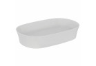 Накладная раковина Ideal Standard Ipalyss овальная z cienkimi ściankami 60x38cm - белая