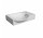 Раковина с тумбой Defra Tummy 40, прямоугольная 40x29 cm, с отверстием na baterie, z переливом - белая