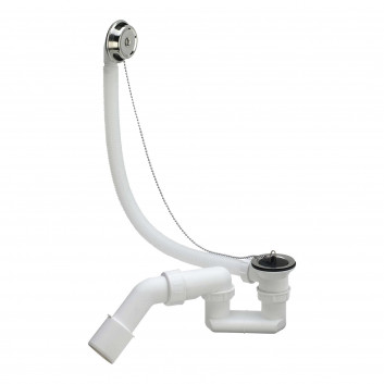 Набор сливной Polysan `, длина 775mm, клапан automatyczny 72mm - белый