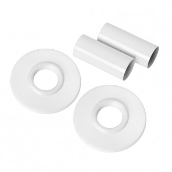 Набор maskujący Invena двойной - белый 