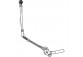 Набор слива-перелива Geberit для нестандартных ванн, d52, длина 73 cm