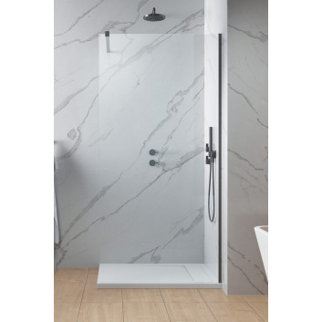 Стенка Walk-In Radaway Modo New II 110, 108.5-109.5x200cm, хром, стекло бесцветное- sanitbuy.pl