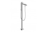 Однорычажный смеситель для ванны, свободностоящая, Hansgrohe Tecturis E - Белый Матовый