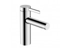 Смеситель для раковины Hansgrohe Zesis S однорычажный 100 CoolStart с набором слива-перелива с гибкой подводкой - хром