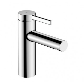Смеситель для раковины Hansgrohe Zesis S однорычажный 70 CoolStart с набором слива-перелива Push-Open - хром