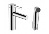 Смеситель для раковины Hansgrohe Zesis S однорычажный 100 z główką Bidette и шлангом 160 cm, без сливного набора - хром
