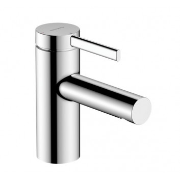 Смеситель для раковины Hansgrohe Zesis S однорычажный 70 CoolStart с набором слива-перелива Push-Open - хром